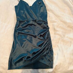 Lucy in the Sky Green Mini Dress